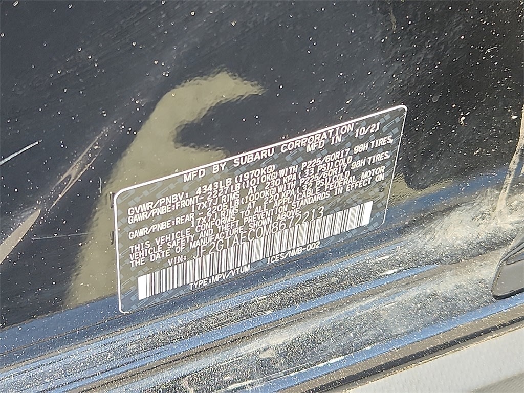 2021 Subaru Crosstrek Premium 17