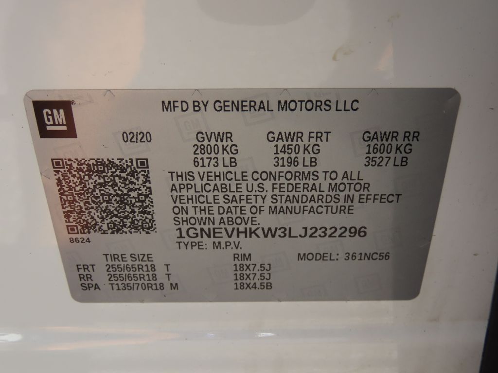 Thumbnail: 2020 Chevrolet Traverse - 19