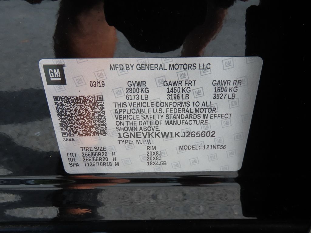 Thumbnail: 2019 Chevrolet Traverse - 18