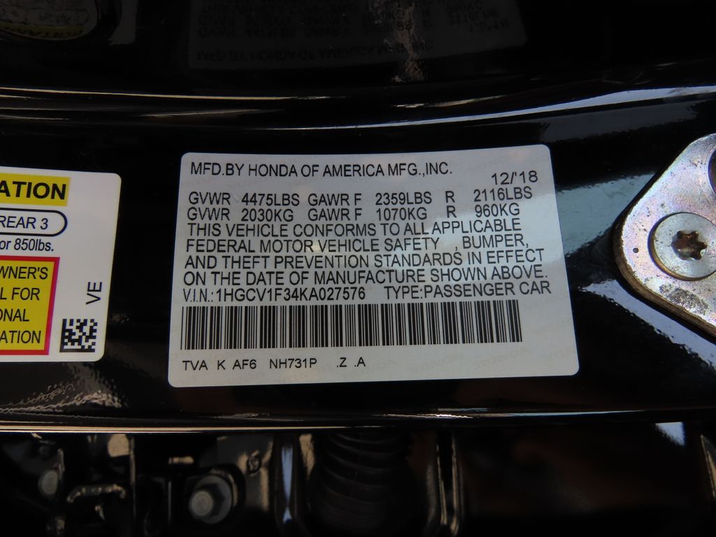 Thumbnail: 2019 Honda Accord - 17