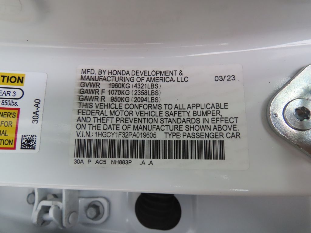 2023 Honda Accord EX - Photo 19
