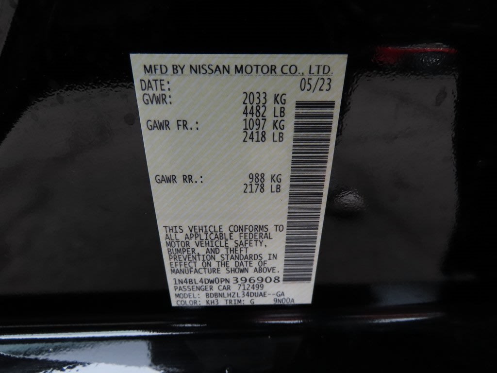 2023 Nissan Altima SV 18