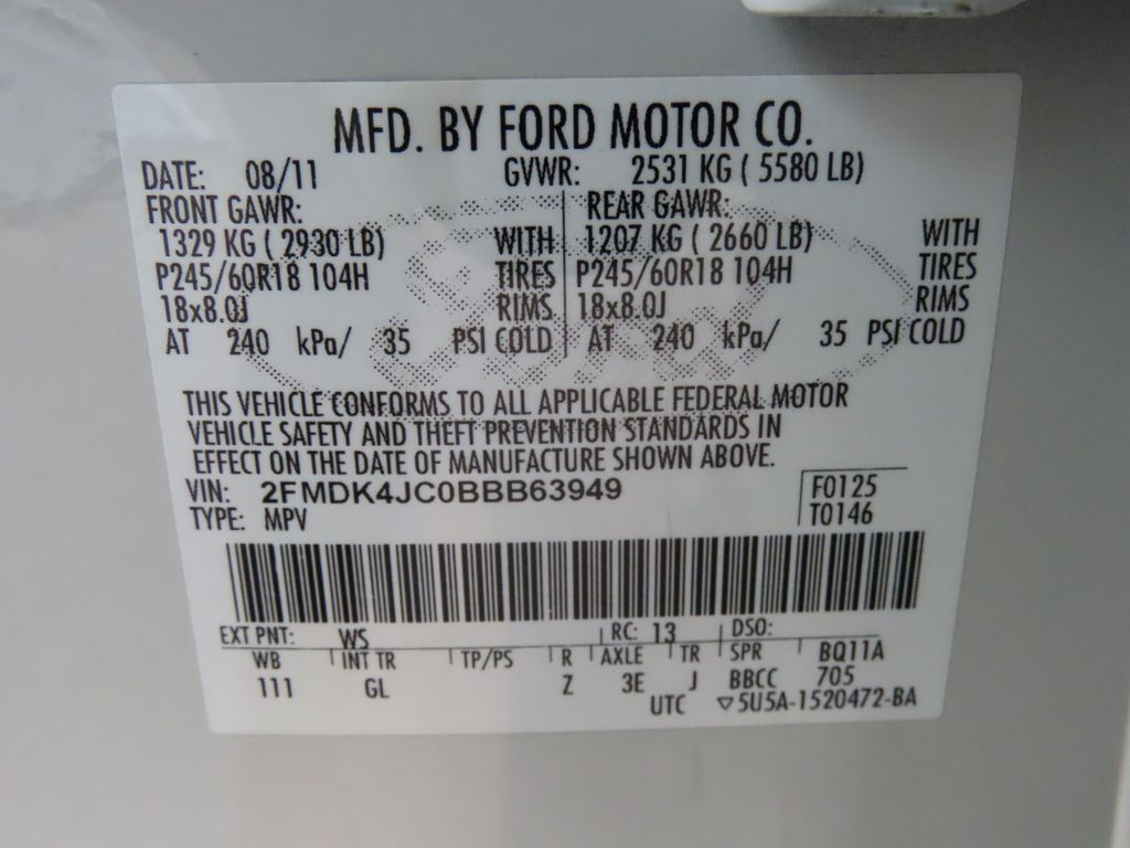 Thumbnail: 2011 Ford Edge - 19