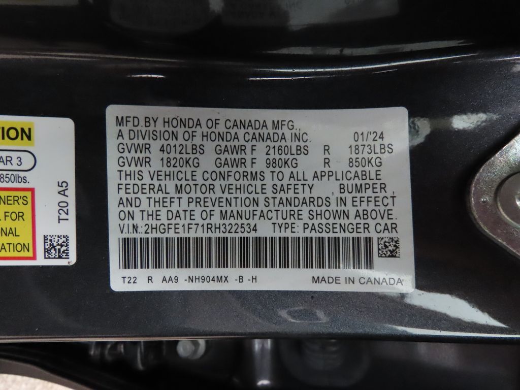 Thumbnail: 2024 Honda Civic - 20