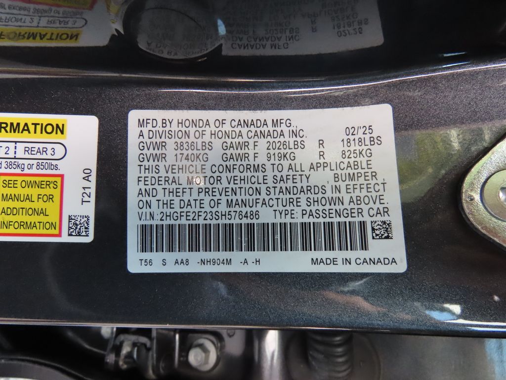 Thumbnail: 2025 Honda Civic - 20