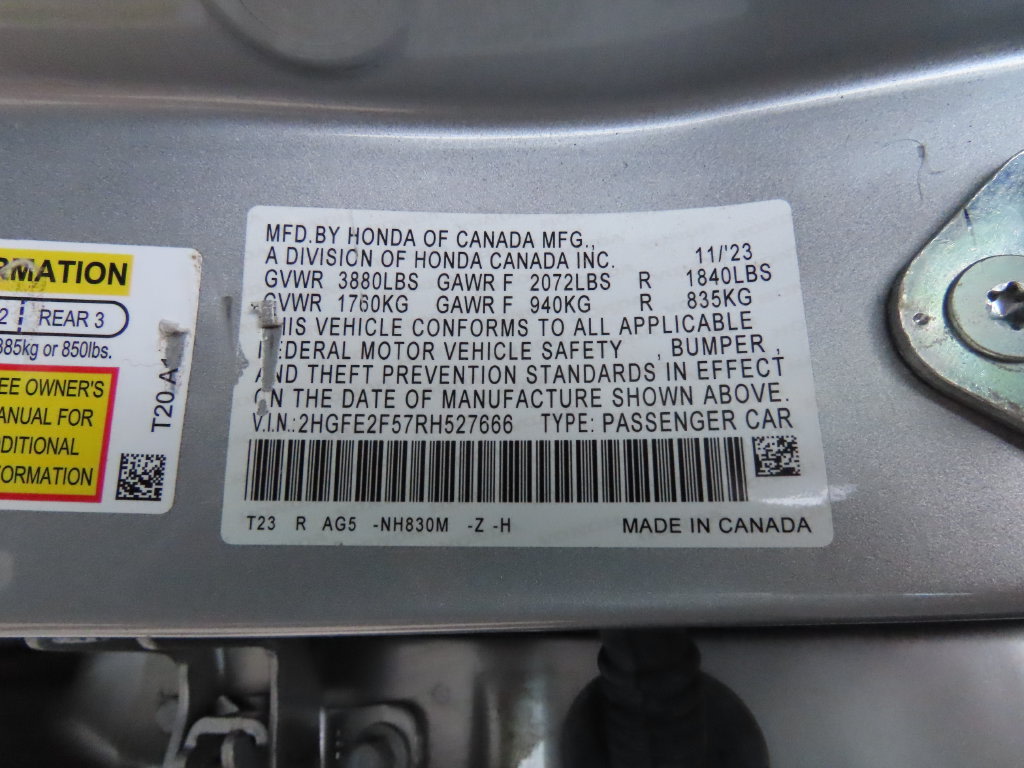 Thumbnail: 2024 Honda Civic - 19