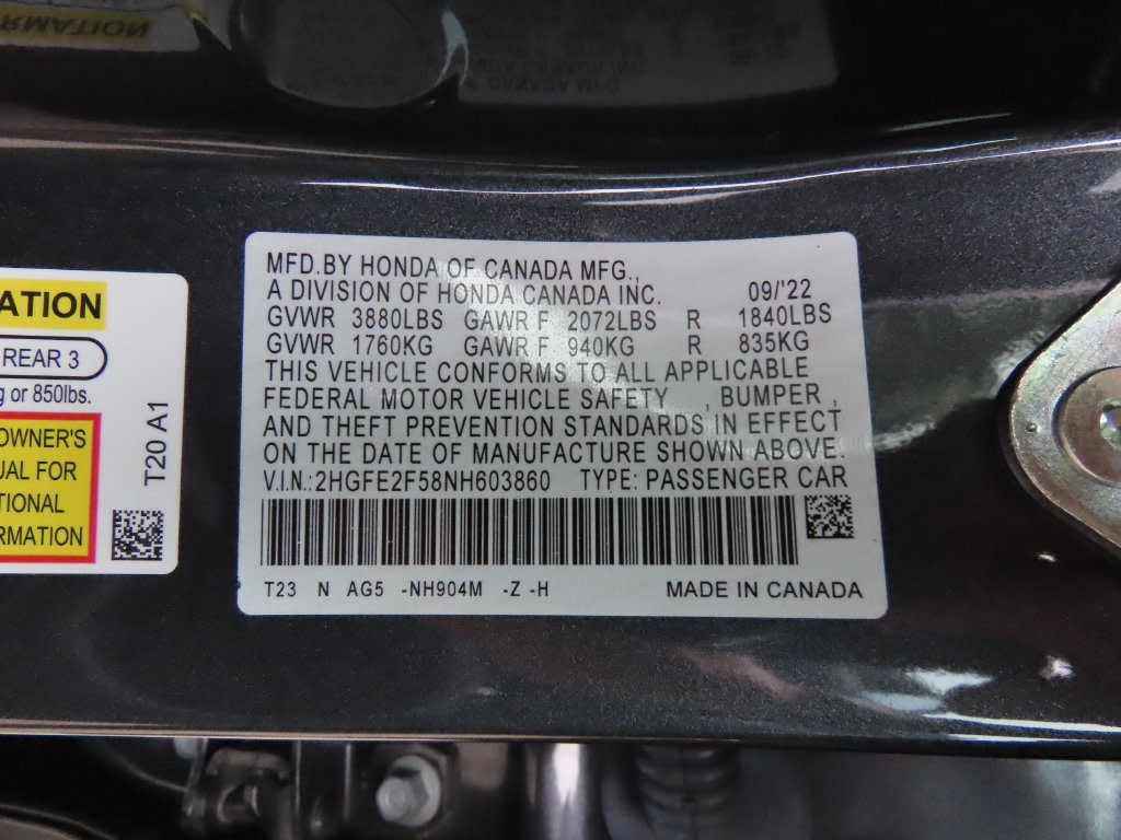 Thumbnail: 2022 Honda Civic - 19