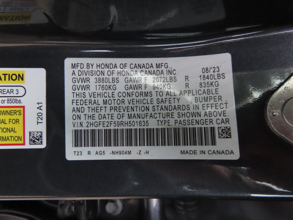 Thumbnail: 2024 Honda Civic - 19