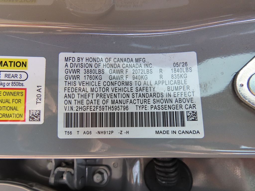 Thumbnail: 2026 Honda Civic - 19
