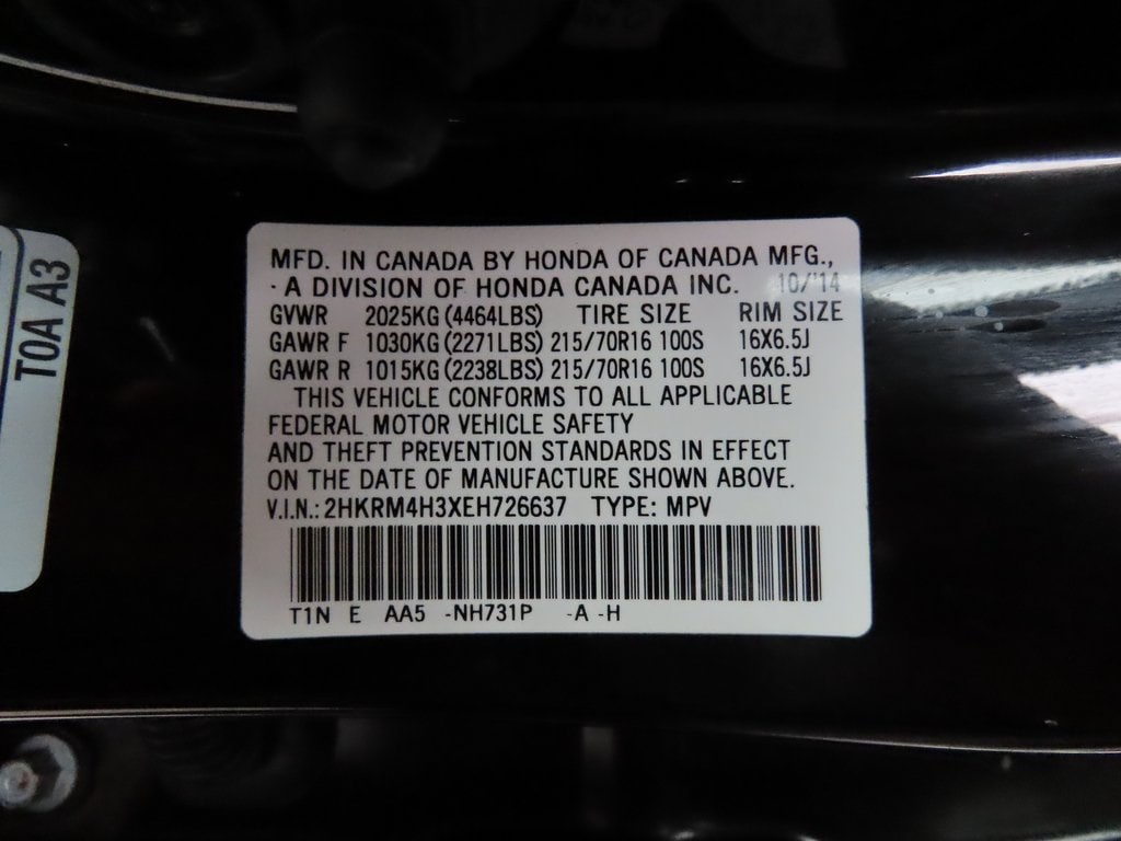 2014 Honda CR-V LX 20