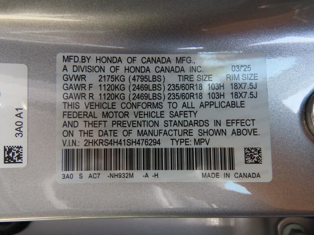2025 Honda CR-V EX 18