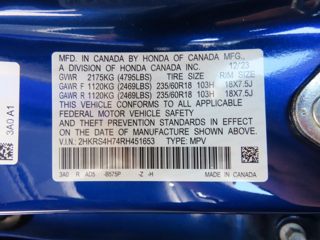 2024 Honda CR-V EX-L 19