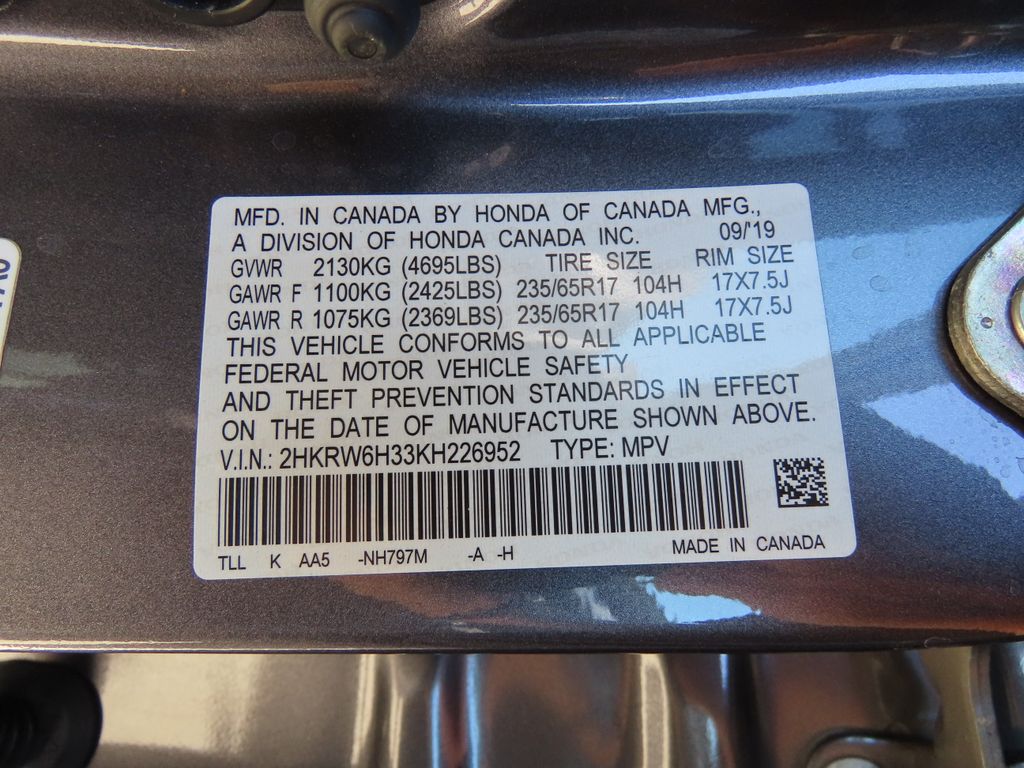 Thumbnail: 2019 Honda CR-V - 17