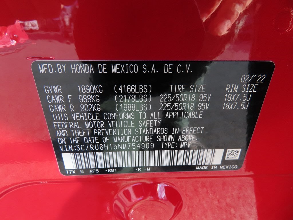 2022 Honda HR-V Sport 19