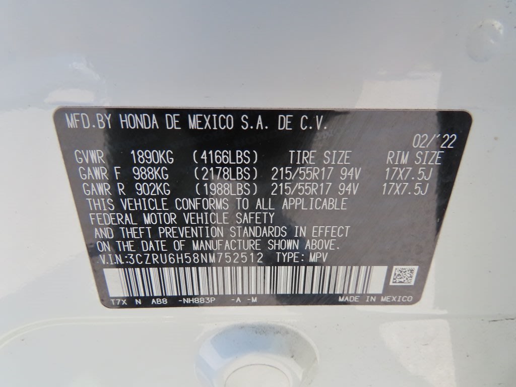 2022 Honda HR-V EX 19