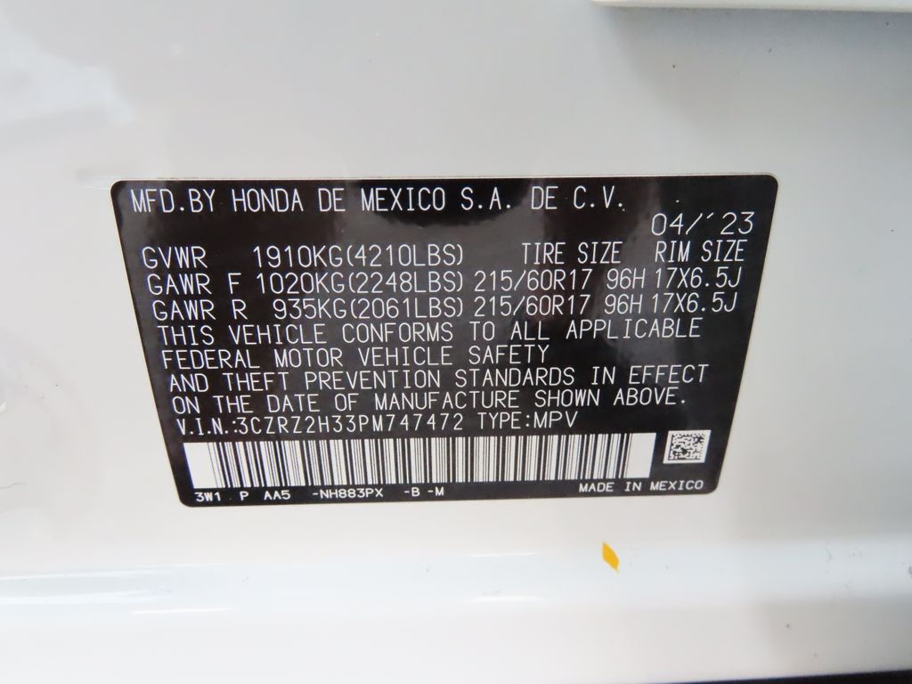Thumbnail: 2023 Honda HR-V - 21