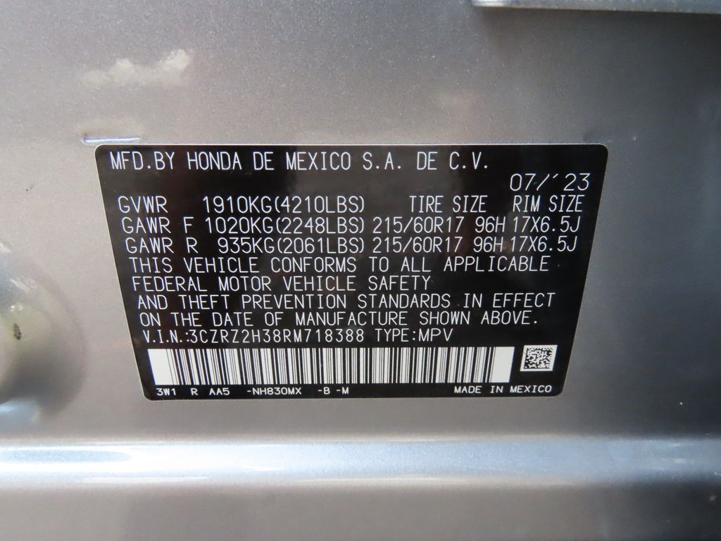 Thumbnail: 2024 Honda HR-V - 19