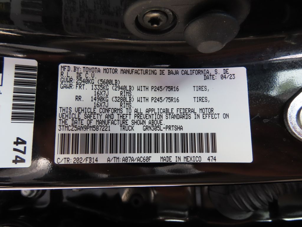 Thumbnail: 2023 Toyota Tacoma - 20
