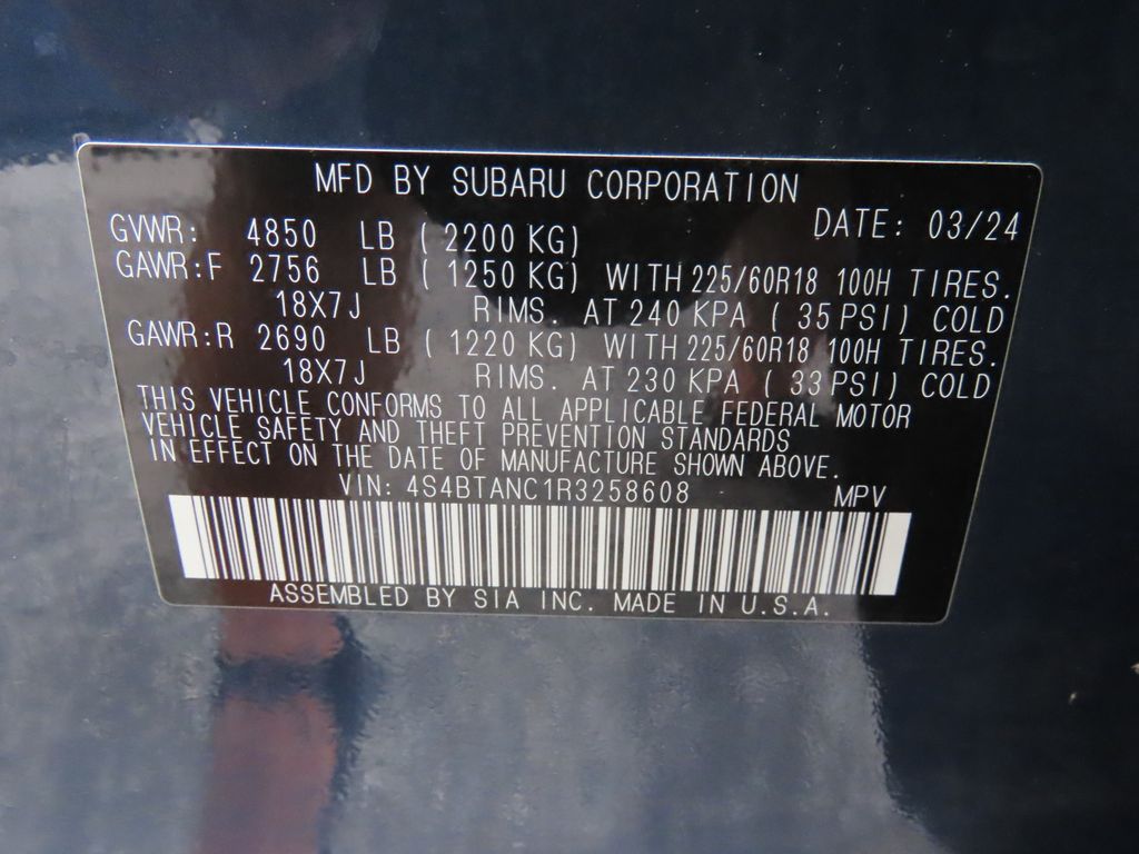 Thumbnail: 2024 Subaru Outback - 19