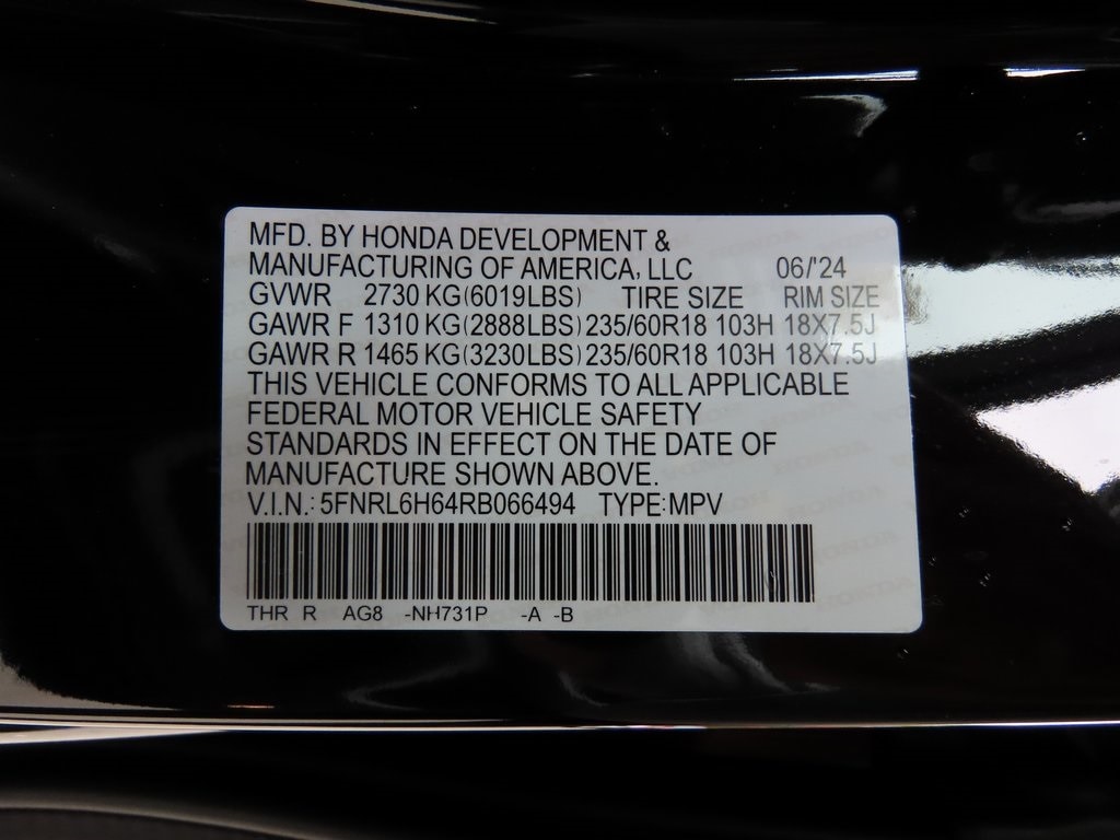 Thumbnail: 2024 Honda Odyssey - 18