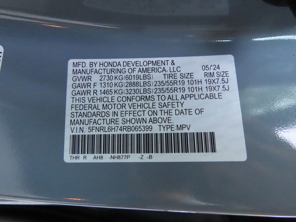 Thumbnail: 2024 Honda Odyssey - 16