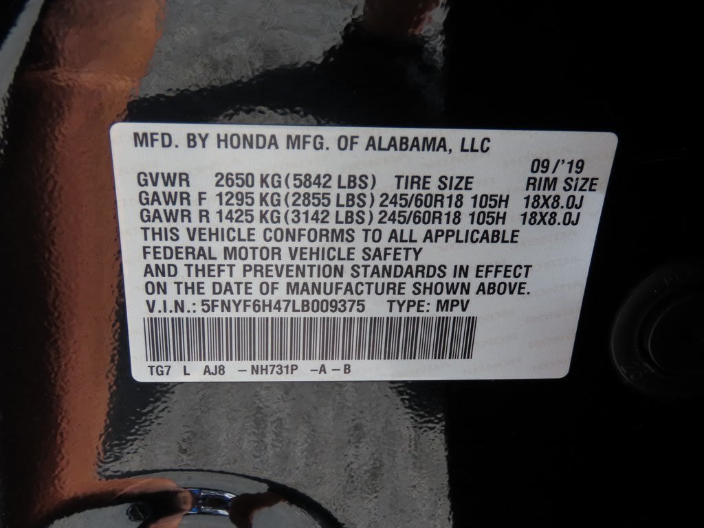 Thumbnail: 2020 Honda Pilot - 19