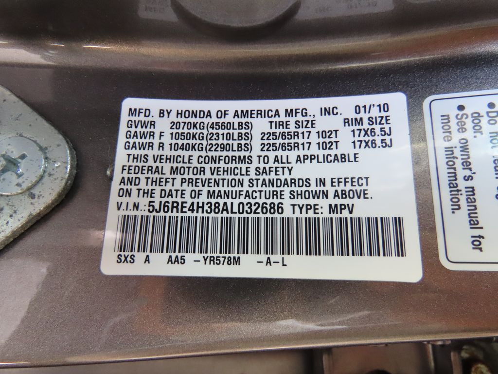 Thumbnail: 2010 Honda CR-V - 17