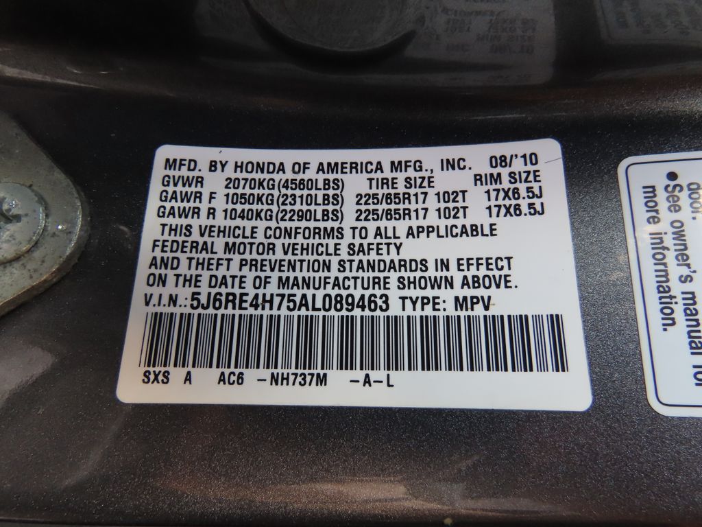 Thumbnail: 2010 Honda CR-V - 19