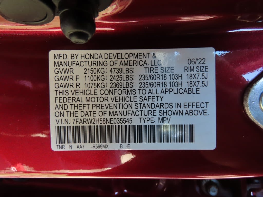 2022 Honda CR-V EX 18