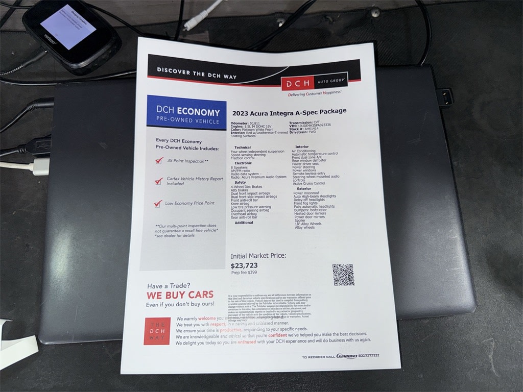 Thumbnail: 2023 Acura Integra - 18