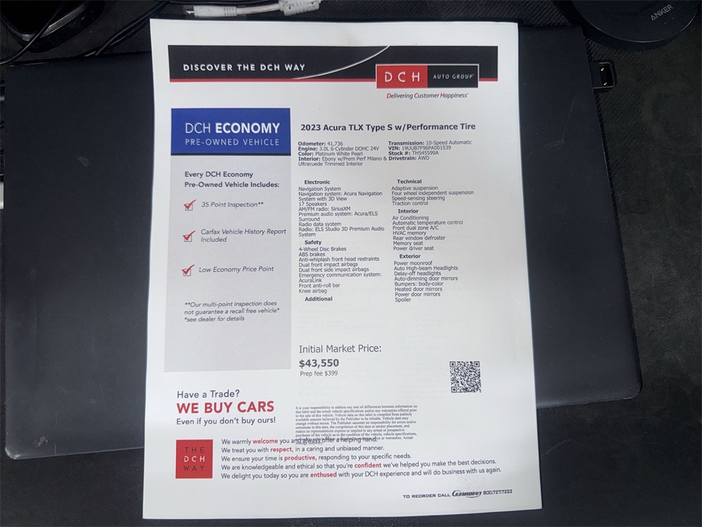 Thumbnail: 2023 Acura TLX - 18