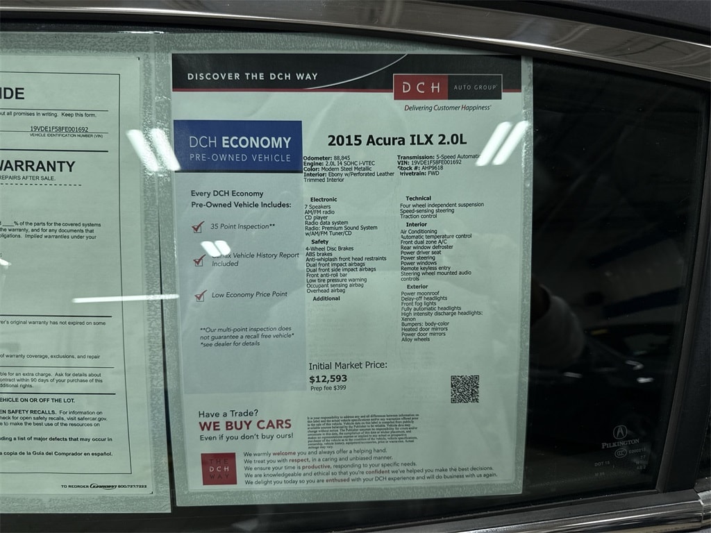 Thumbnail: 2015 Acura ILX - 18