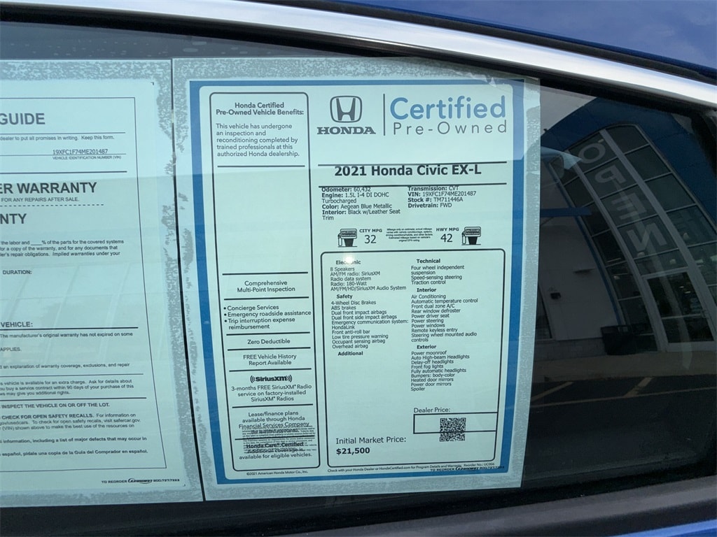 Thumbnail: 2021 Honda Civic - 17