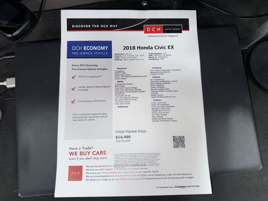 Thumbnail: 2018 Honda Civic - 18