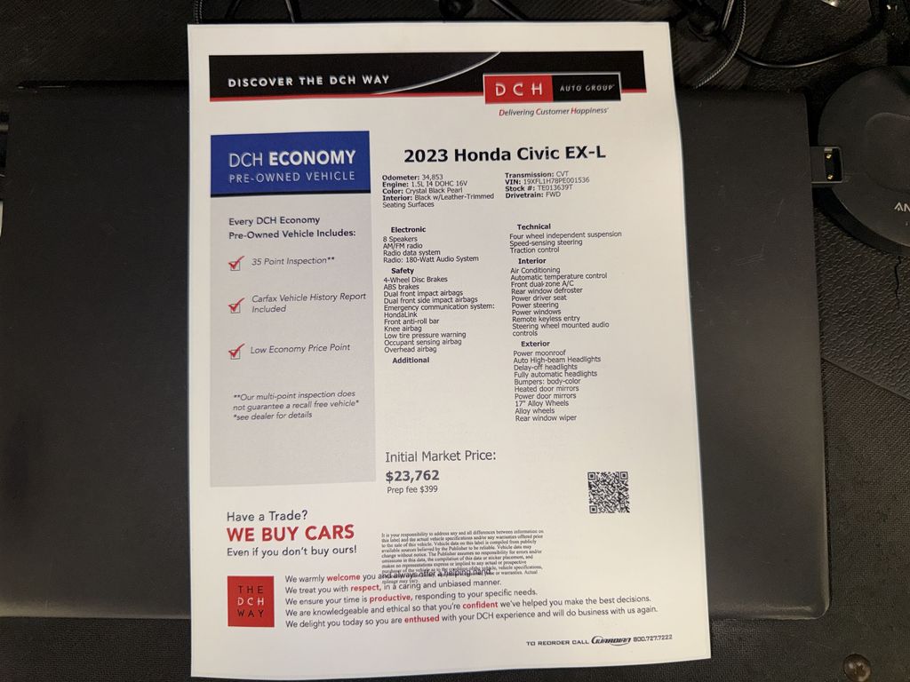 Thumbnail: 2023 Honda Civic - 16
