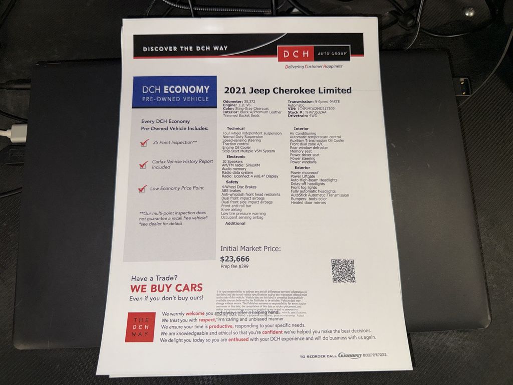 Thumbnail: 2021 Jeep Cherokee - 17