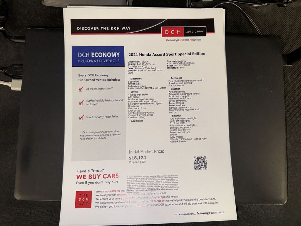 Thumbnail: 2021 Honda Accord - 18