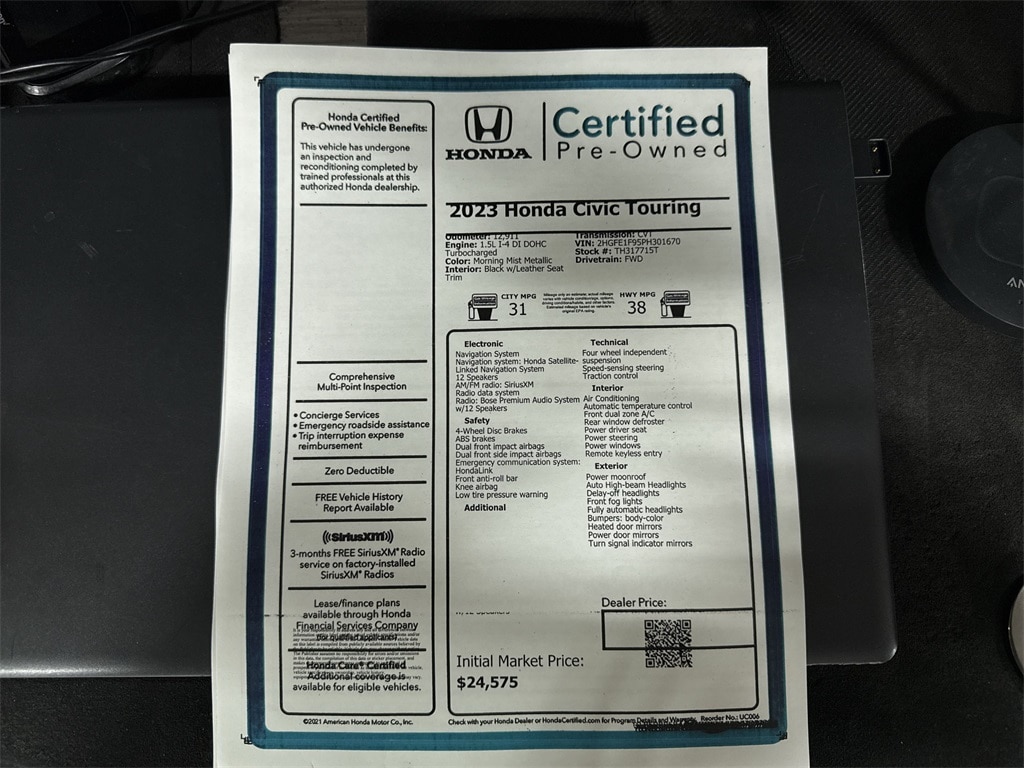 Thumbnail: 2023 Honda Civic - 19