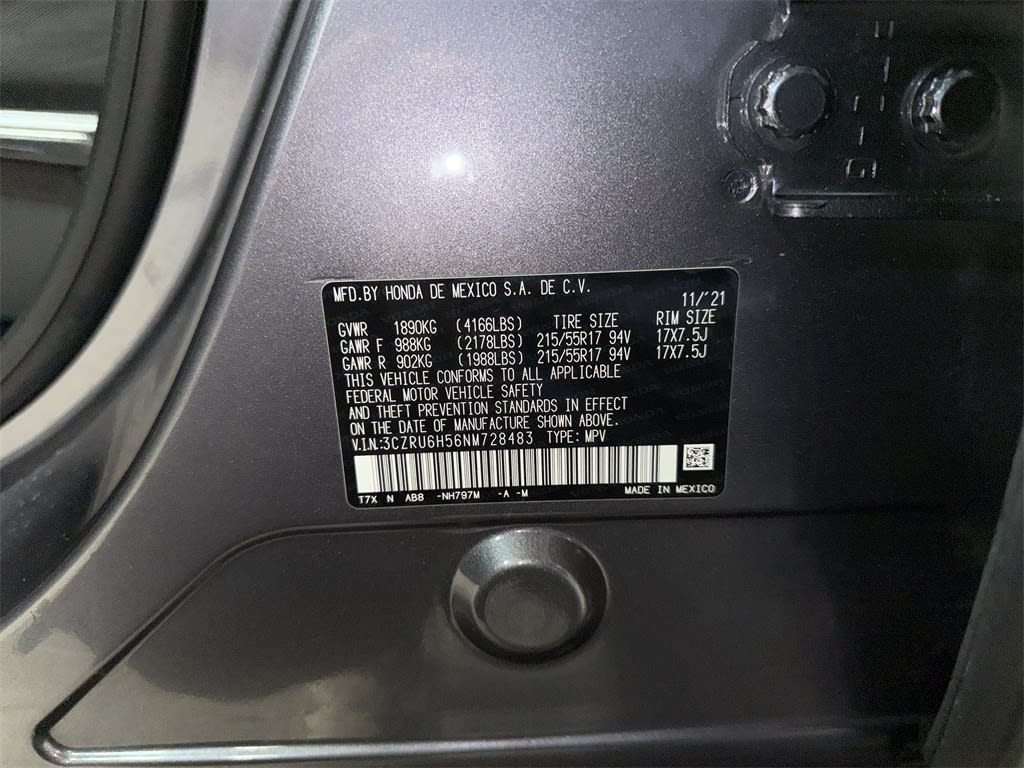 2022 Honda HR-V EX 22