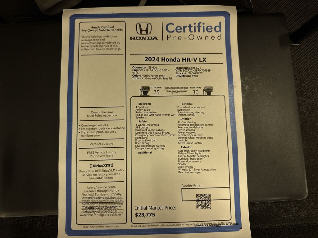 Thumbnail: 2024 Honda HR-V - 17