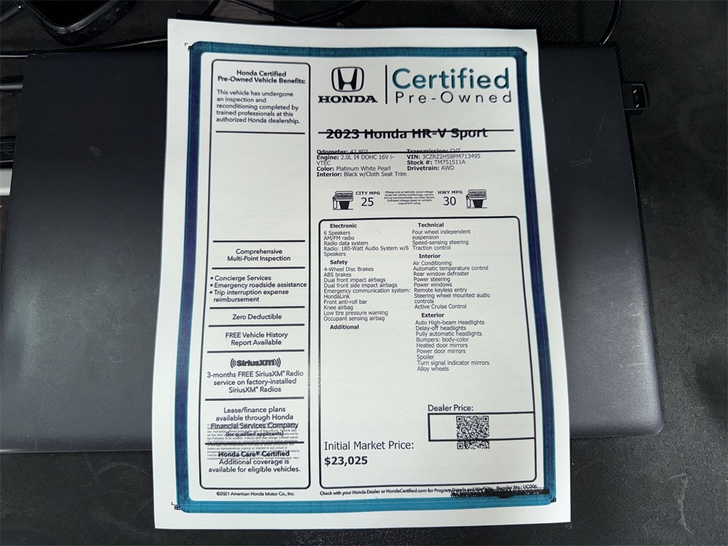 Thumbnail: 2023 Honda HR-V - 17