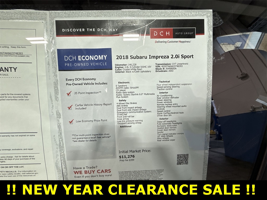 Thumbnail: 2018 Subaru Impreza - 17