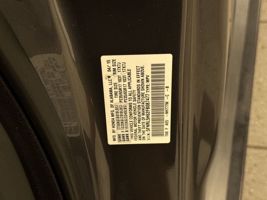 Thumbnail: 2015 Honda Odyssey - 15