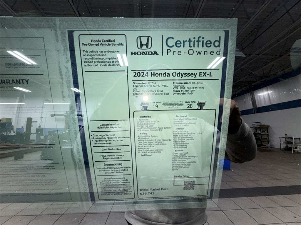 Thumbnail: 2024 Honda Odyssey - 16