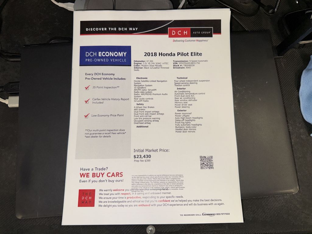 Thumbnail: 2018 Honda Pilot - 16
