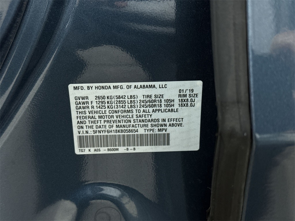 Thumbnail: 2019 Honda Pilot - 24