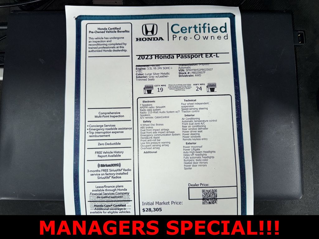 Thumbnail: 2023 Honda Passport - 16