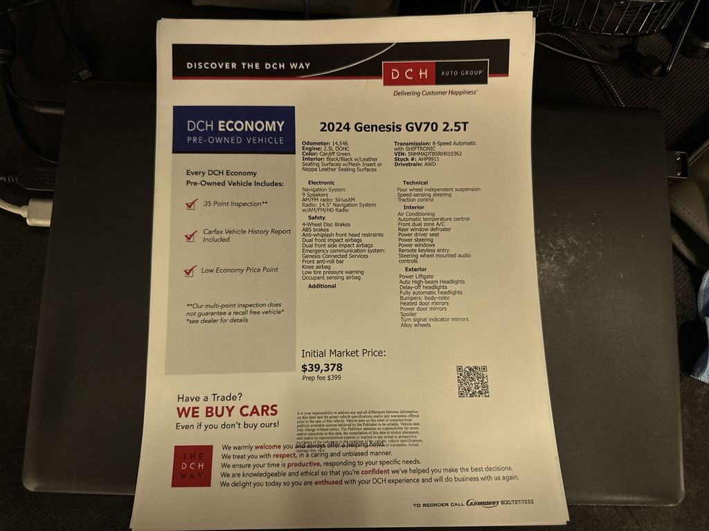 Thumbnail: 2024 Genesis GV70 - 17