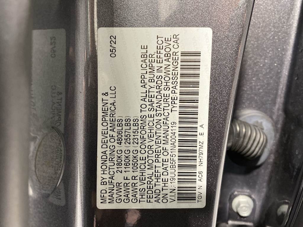 2022 Acura TLX Base 19