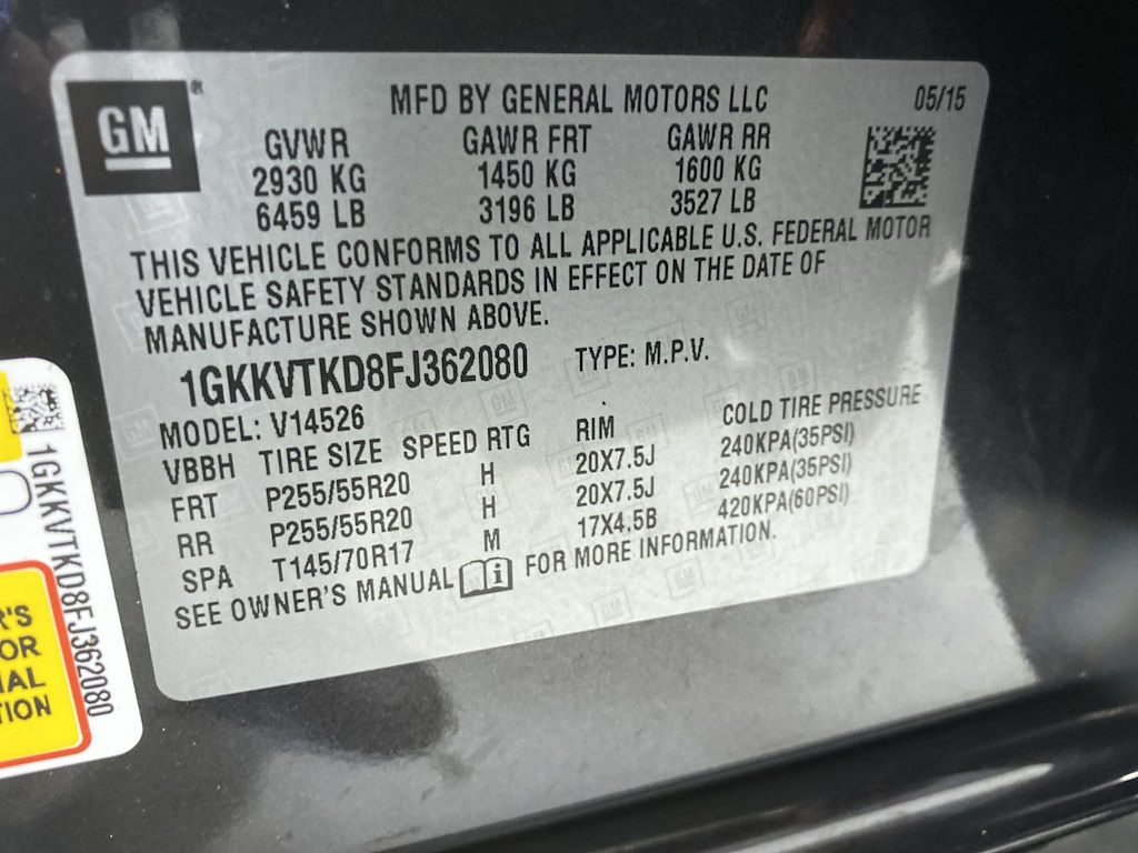 Thumbnail: 2015 GMC Acadia - 18